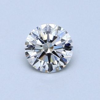 0.5 Carat Round H VS1 EX GIA Natural Diamond