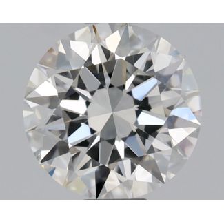 0.5 Carat Round G IF EX GIA Natural Diamond