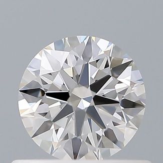 0.5 Carat Round E VS1 EX GIA Natural Diamond