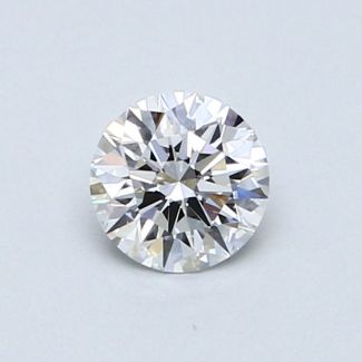 0.53 Carat Round D IF EX GIA Natural Diamond