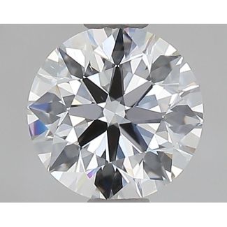 0.80 Carat Round D VS1 EX GIA Natural Diamond