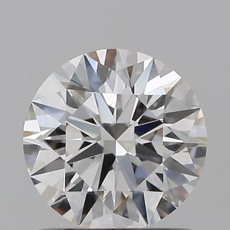 0.9 Carat Round D VVS1 EX IGI Natural Diamond