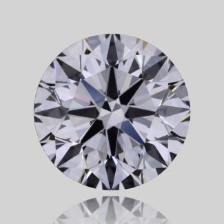 0.7 Carat Round I VVS1 EX GIA Natural Diamond