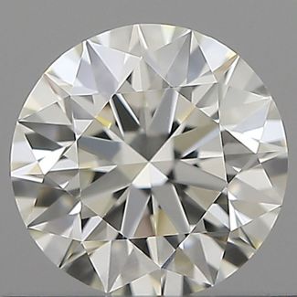 0.6 Carat Round H VVS2 EX IGI Natural Diamond