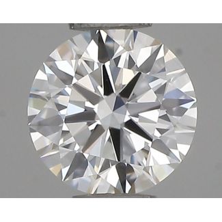 0.36 Carat Round F VS1 EX IGI Natural Diamond