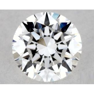 0.32 Carat Round E VS1 EX GIA Natural Diamond