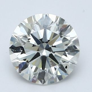 2.01 Carat Round I VS2 EX GIA Natural Diamond