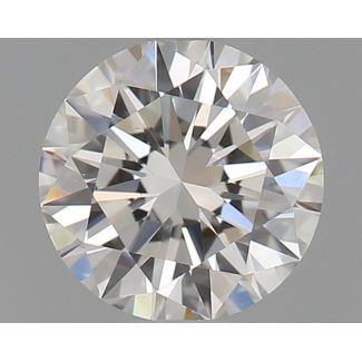 0.5 Carat Round H VS2 EX GD GIA Natural Diamond