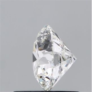 0.77 Carat Round F IF EX GIA Natural Diamond