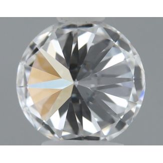 0.36 Carat Round E VVS2 EX GIA Natural Diamond