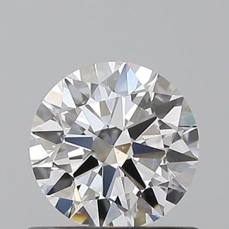 0.7 Carat Round D SI1 EX GIA Natural Diamond