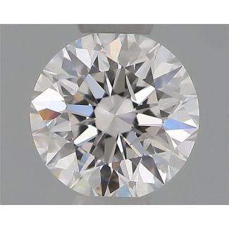 0.30 Carat Round D SI2 VG EX GIA Natural Diamond