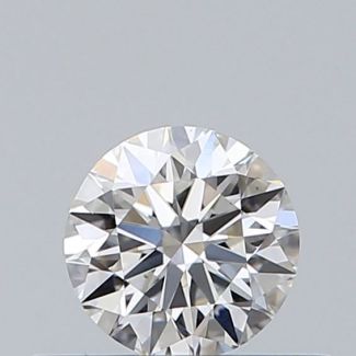 0.31 Carat Round G VS1 EX VG GIA Natural Diamond