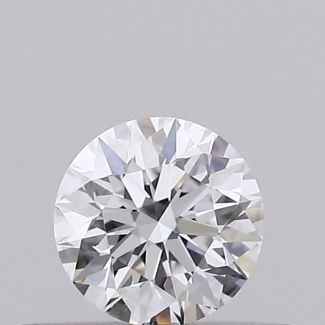 0.29 Carat Round D VS2 EX GIA Natural Diamond