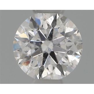 0.30 Carat Round D SI2 EX GIA Natural Diamond