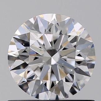 0.60 Carat Round E VS2 EX GIA Natural Diamond