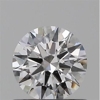 0.56 Carat Round D VS2 EX GIA Natural Diamond