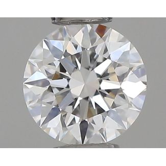 0.3 Carat Round F VVS1 EX VG GIA Natural Diamond