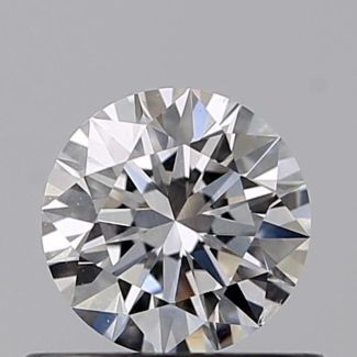 0.45 Carat Round E SI1 EX VG GIA Natural Diamond