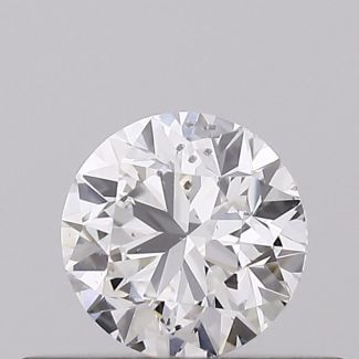 0.3 Carat Round F SI2 VG GIA Natural Diamond