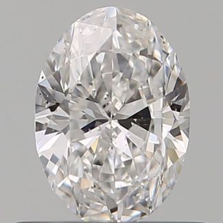 0.43 Carat Oval D VS2 - EX VG GIA Natural Diamond