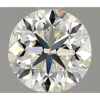 1.0 Carat Round H VVS2 GD EX IGI Natural Diamond