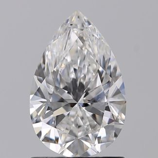 1.01 Carat Pear D VS2 - EX GIA Natural Diamond