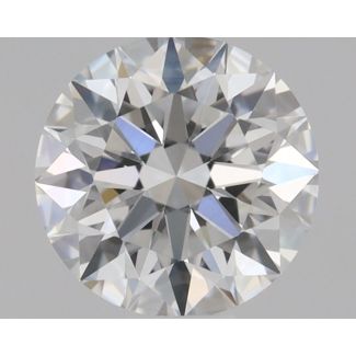 0.5 Carat Round E SI1 EX GIA Natural Diamond