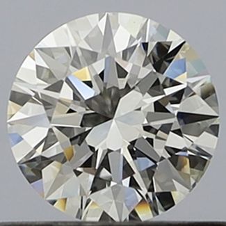 0.5 Carat Round H IF EX GIA Natural Diamond