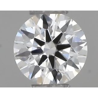 0.23 Carat Round G VVS1 EX GIA Natural Diamond