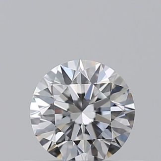 0.3 Carat Round D VVS2 EX GD GIA Natural Diamond