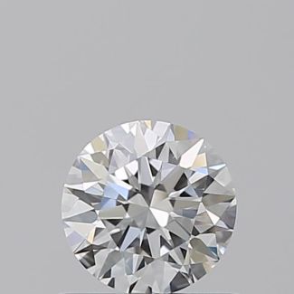 0.5 Carat Round D VVS2 EX GIA Natural Diamond