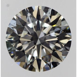 0.35 Carat Round I VS2 EX GIA Natural Diamond