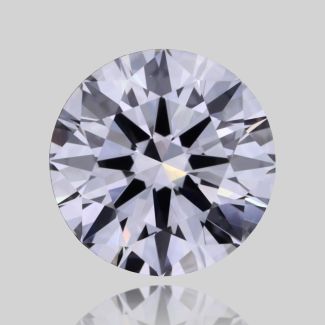 0.5 Carat Round D VVS2 EX GIA Natural Diamond