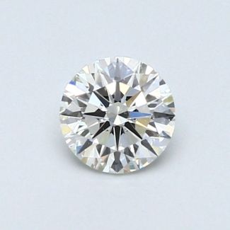 0.45 Carat Round I VVS2 VG GIA Natural Diamond