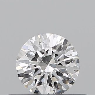 0.32 Carat Round E IF EX GIA Natural Diamond