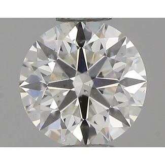 0.41 Carat Round H VS2 EX IGI Natural Diamond