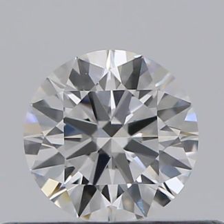 0.31 Carat Round D VS2 VG EX GIA Natural Diamond