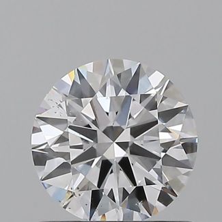 0.71 Carat Round D SI1 EX GIA Natural Diamond