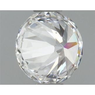 0.53 Carat Round D VS2 EX GIA Natural Diamond