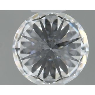 0.31 Carat Round D VS2 EX GIA Natural Diamond