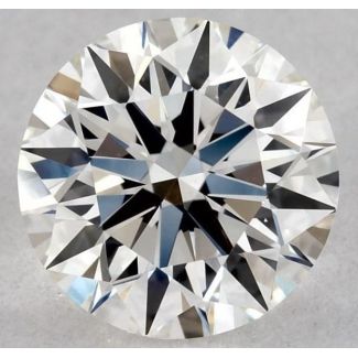 0.58 Carat Round G VS2 EX GIA Natural Diamond