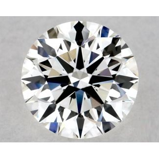 0.71 Carat Round G VS1 EX GIA Natural Diamond