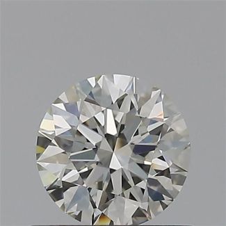 0.52 Carat Round H VS1 EX IGI Natural Diamond