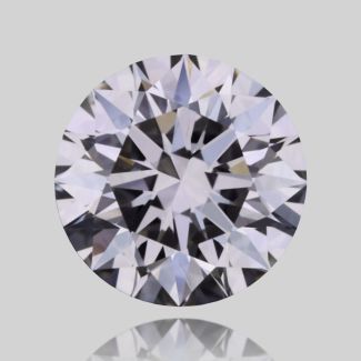 0.32 Carat Round I VVS1 EX GIA Natural Diamond