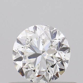 0.4 Carat Round H VVS2 GD EX VG GIA Natural Diamond