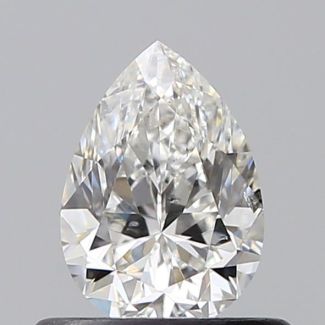 0.51 Carat Pear F SI1 - VG GIA Natural Diamond