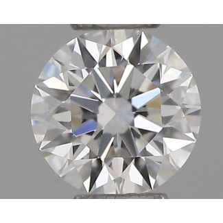 0.2 Carat Round E VVS2 EX GIA Natural Diamond