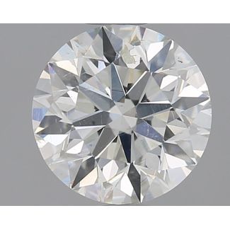 0.91 Carat Round E SI2 EX VG IGI Natural Diamond