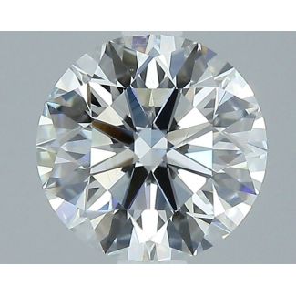 1.34 Carat Round H VS1 EX GIA Natural Diamond